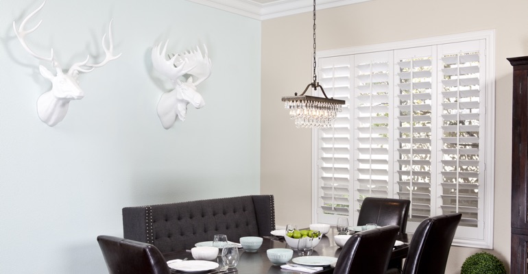 Hartford dining room shutters